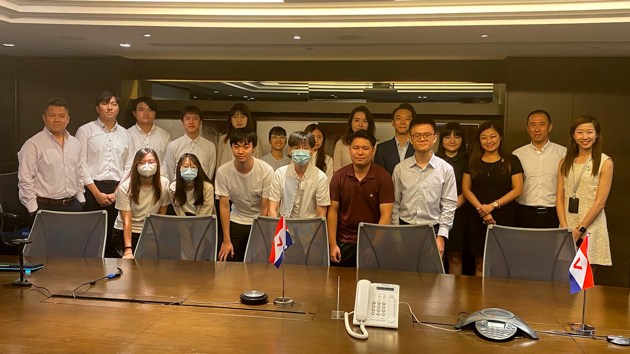 Isabel Tse, Deputy Head of Technical visiting Hong Kong Marine Department Youth Group (MDYG)